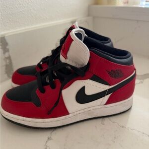 Kids Red and Black Sneakers